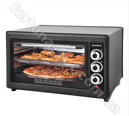 Электродуховка Аsel AF-0023 - 40 л✅картинка - Интернет-магазин ✅ Fortuna-opt.com.ua. ✅ Электродуховка Аsel AF-0023 - 40 л✅базовая цена$66.45✔Опт✔Скидки✔Заходите! - Интернет-магазин ✅Фортуна-опт ✅