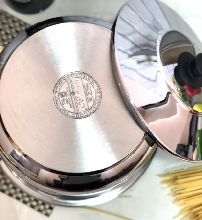 Кастрюля из нержавеющей стали Home Perfect - 2313 - 10,5 л ✅ картинка - Интернет-магазин ✅ Fortuna-opt.com.ua. ✅ Кастрюля из нержавеющей стали Home Perfect - 2313 - 10,5 л ✅ базовая цена 564.77 грн. ✔ Опт ✔ Скидки ✔ Заходите! - Интернет-магазин ✅ Фортуна-опт ✅