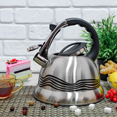 Чайник со свистком 3,2 л A-Plus - 1384 ✅ картинка - Интернет-магазин ✅ Fortuna-opt.com.ua. ✅ Чайник со свистком 3,2 л A-Plus - 1384 ✅ базовая цена $13.97 ✔ Опт ✔ Скидки ✔ Заходите! - Интернет-магазин ✅ Фортуна-опт ✅