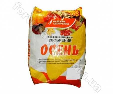 Удобрение фосфорно-калийное Осень 1 кг ✅ базовая цена 22.39 грн. ✔ Опт ✔ Скидки ✔ Заходите! - Интернет-магазин ✅ Фортуна-опт ✅