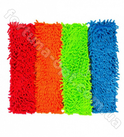 Запаска на полотер микрофибра Лапша 37 см - 0303 ✅ базовая цена $1.21 ✔ Опт ✔ Скидки ✔ Заходите! - Интернет-магазин ✅ Фортуна-опт ✅