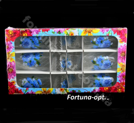 Набор 6 стаканов и 6 стопок ОСЗ Эдельвейс с декором - 8260 ✅ базовая цена 229.96 грн. ✔ Опт ✔ Скидки ✔ Заходите! - Интернет-магазин ✅ Фортуна-опт ✅