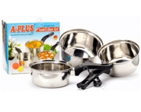 Набор ковшиков 3 шт A-Plus - 0778 ✅ картинка - Интернет-магазин ✅ Fortuna-opt.com.ua. ✅ Набор ковшиков 3 шт A-Plus - 0778 ✅ базовая цена $6.22 ✔ Опт ✔ Скидки ✔ Заходите! - Интернет-магазин ✅ Фортуна-опт ✅