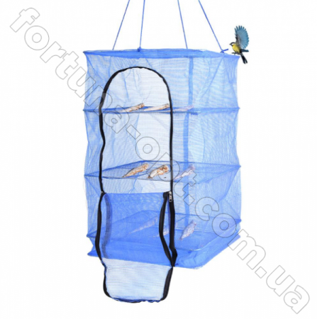 Сетка для сушки рыбы 4 яруса Stenson MH - 23637 ✅ базовая цена $5.16 ✔ Опт ✔ Скидки ✔ Заходите! - Интернет-магазин ✅ Фортуна-опт ✅