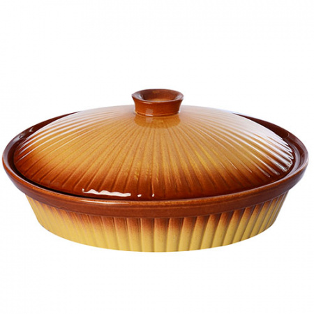 Сотейник с кр для запекания керам Ethno Organic 3 л 236790 (Ст) ✅ базовая цена $7.89 ✔ Опт ✔ Скидки ✔ Заходите! - Интернет-магазин ✅ Фортуна-опт ✅