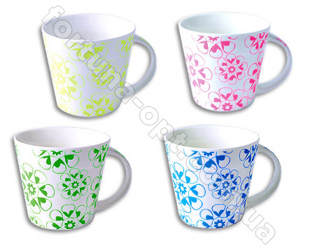 Чашка 370 мл керамика Мозаика Elina EL - 3249  ✅ базовая цена 25.80 грн. ✔ Опт ✔ Скидки ✔ Заходите! - Интернет-магазин ✅ Фортуна-опт ✅