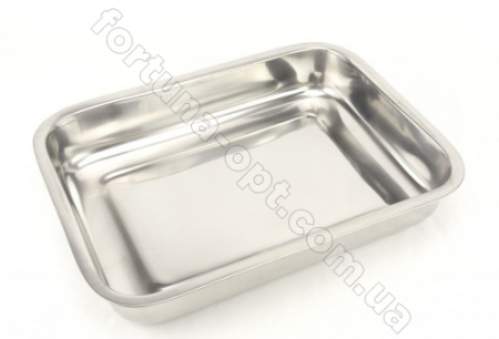 Противень для запекания прямоугольный A-Plus - 0764 ✅ базовая цена $4.50 ✔ Опт ✔ Скидки ✔ Заходите! - Интернет-магазин ✅ Фортуна-опт ✅