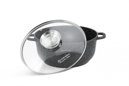 Набор казанов круглый черный мрамор 3шт (2,3/4,5/6,8л) Edenberg EB - 8140 ✅ базовая цена $52.57 ✔ Опт ✔ Скидки ✔ Заходите! - Интернет-магазин ✅ Фортуна-опт ✅