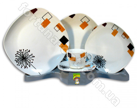 Столовый набор 30 предметов Elina EL - 1140C  ✅ базовая цена 645.39 грн. ✔ Опт ✔ Скидки ✔ Заходите! - Интернет-магазин ✅ Фортуна-опт ✅