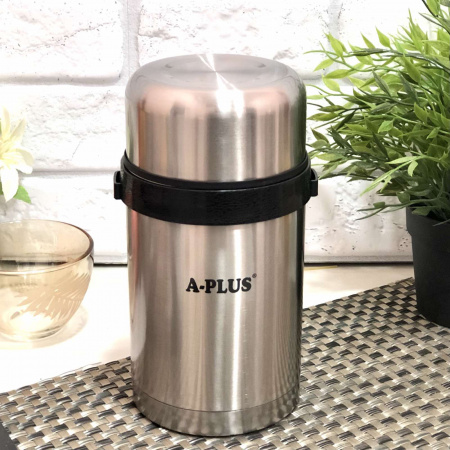 Термос пищевой с широким горлом A-Plus 1664 - 1000 мл ➜ фото ➜ розн цена $6.97 -Интернет-магазин ✅ Fortuna-opt.com.ua. ✅