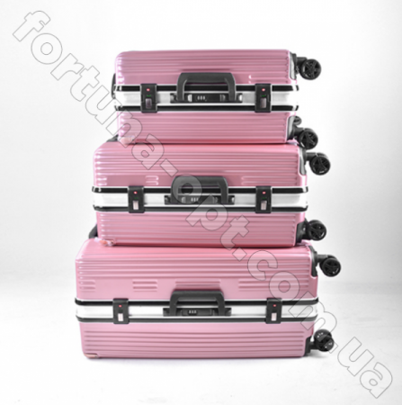 Чемодан пластик 20/24/28 3 шт/наб 12692 ✅ базовая цена $160.85 ✔ Опт ✔ Скидки ✔ Заходите! - Интернет-магазин ✅ Фортуна-опт ✅
