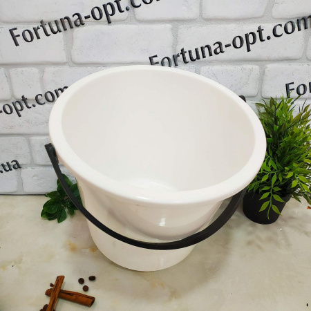 Ведро 11л пищевое без крышки Эталон 0005 ✅базовая цена 61.69 грн. ✔ Опт ✔ Скидки ✔ Заходите! - Интернет-магазин ✅ Фортуна-опт ✅