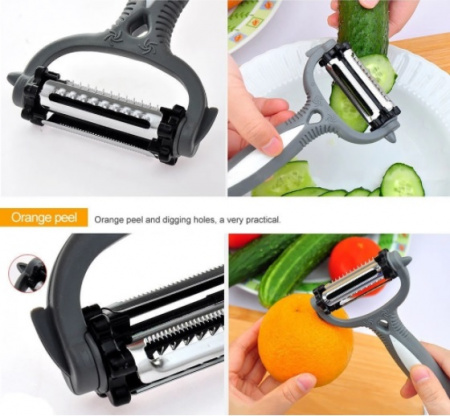 Овощечистка 3-в-1 ручная 74 ✅ базовая цена 12.37 грн. ✔ Опт ✔ Скидки ✔ Заходите! - Интернет-магазин ✅ Фортуна-опт ✅