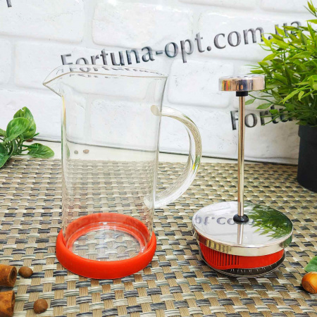 Френч-пресс для кофе 0.35 л A-Plus - 1029 ✅ базовая цена $2.66 ✔ Опт ✔ Скидки ✔ Заходите! - Интернет-магазин ✅ Фортуна-опт ✅