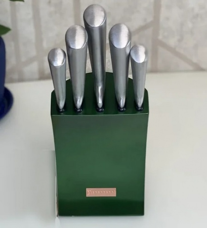 Набор ножей с подставкой 6 пр Edenberg - 11008 ✅ базовая цена $28.06 ✔ Опт ✔ Скидки ✔ Заходите! - Интернет-магазин ✅ Фортуна-опт ✅