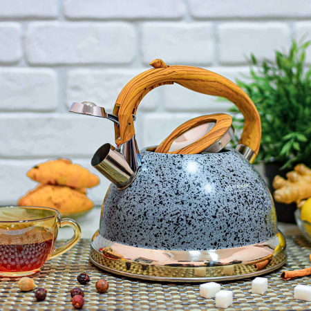 Чайник из нержавеющей стали со свистком 3 л Edenberg EB - 1986 ✅ картинка - Интернет-магазин ✅ Fortuna-opt.com.ua. ✅ Чайник из нержавеющей стали со свистком 3 л Edenberg EB - 1986 ✅ базовая цена $17.05 ✔ Опт ✔ Скидки ✔ Заходите! - Интернет-магазин ✅ Фортуна-опт ✅