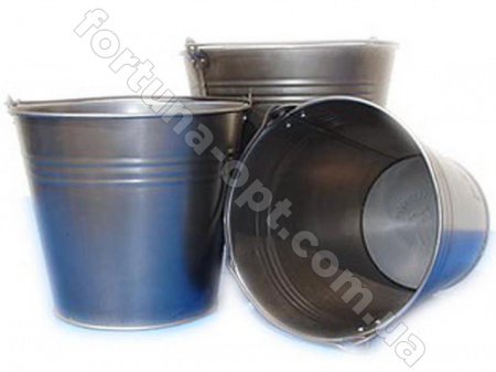 Ведро оцинкованное 7 л 0110 ✅базовая цена 95 грн. ✔ Опт ✔ Скидки ✔ Заходите! - Интернет-магазин ✅ Фортуна-опт ✅