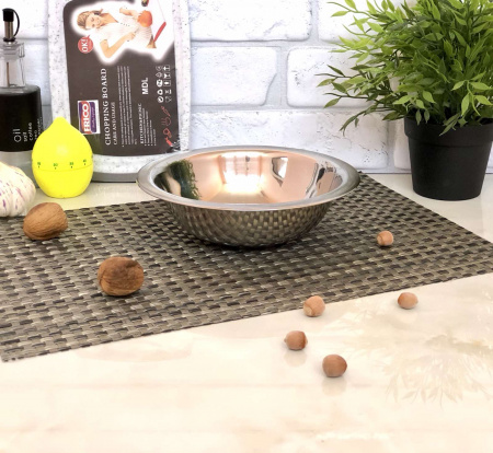 Миска из нержавеющей стали 20 см A-Plus - 0904 ✅ базовая цена $0.86 ✔ Опт ✔ Скидки ✔ Заходите! - Интернет-магазин ✅ Фортуна-опт ✅