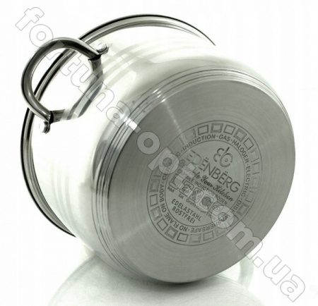 Набор посуды сталь Edenberg EB - 3710 ✅ картинка - Интернет-магазин ✅ Fortuna-opt.com.ua. ✅ Набор посуды сталь Edenberg EB - 3710➜ Опт и розница ✅ актуальная цена -Интернет магазин ✅ Фортуна ✅