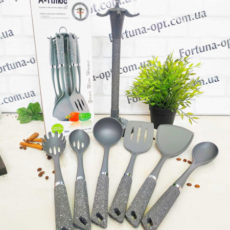 Набор кухонных принадлежностей из нержавеющей стали A-Plus - 1403 (7 предметов) ✅ базовая цена $14.23 ✔ Опт ✔ Скидки ✔ Заходите! - Интернет-магазин ✅ Фортуна-опт ✅