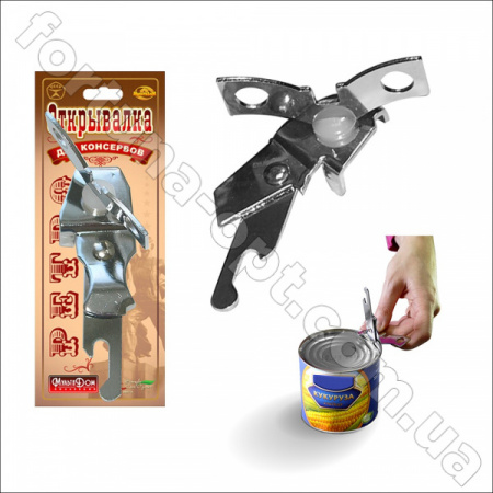 Открывашка для открывания консервов профи 1773 ✅ базовая цена 39.20 грн. ✔ Опт ✔ Скидки ✔ Заходите! - Интернет-магазин ✅ Фортуна-опт ✅