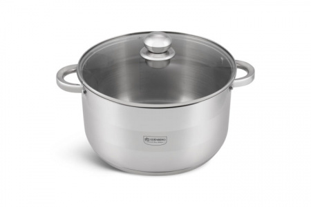 Кастрюля нержавеющая большая Edenberg EB - 3009 - 8,5 л ✅ базовая цена $24.08 ✔ Опт ✔ Скидки ✔ Заходите! - Интернет-магазин ✅ Фортуна-опт ✅