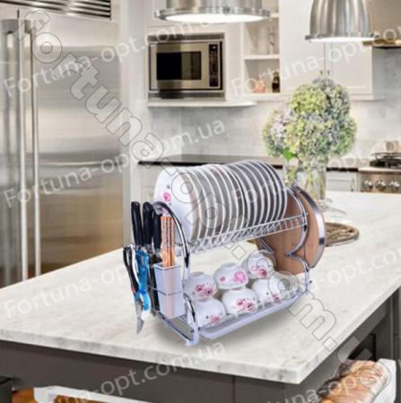 Сушилка из нержавеющей стали 2112 Edenberg ЕВ - 2112 (2 яруса) ✅ картинка - Интернет-магазин ✅ Fortuna-opt.com.ua. ✅ Сушилка из нержавеющей стали 2112 Edenberg ЕВ - 2112 (2 яруса) ✅ базовая цена$15.89 ✔ Опт ✔ Скидки ✔ Заходите! - Интернет-магазин ✅ Фортуна-опт ✅