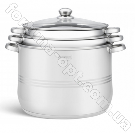 Набор больших кастрюль Edenberg EB - 516➜ Опт и розница ✅ актуальная цена -Интернет магазин ✅ Фортуна ✅