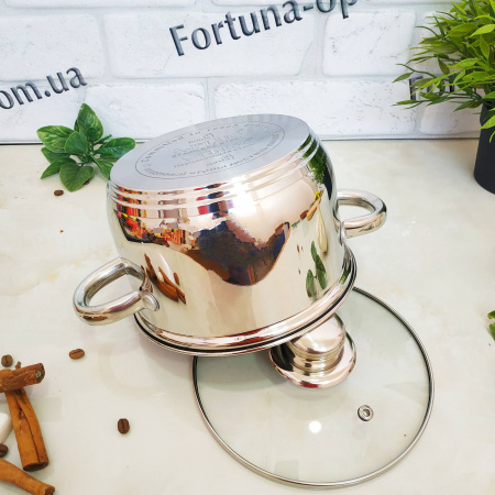 Набор посуды из нержавеющей стали A-Plus 1293➜ Опт и розница ✅ актуальная цена -Интернет магазин ✅ Фортуна ✅