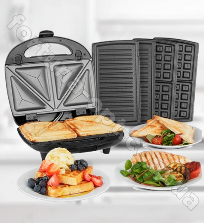 Сендвичница 4 в 1 Domotec MS-7704 ✅ базовая цена $21.36 ✔ Опт ✔ Скидки ✔ Заходите! - Интернет-магазин ✅ Фортуна-опт ✅