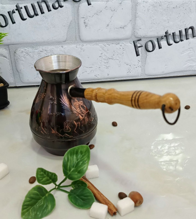 Турка медная 0,4л 0817 ✅ базовая цена 728.16 грн. ✔ Опт ✔ Скидки ✔ Заходите! - Интернет-магазин ✅ Фортуна-опт ✅