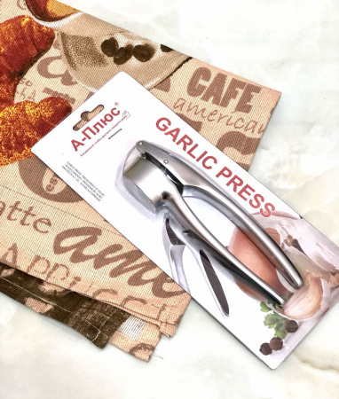 Чесночница нержавеющая тяжелая А-Плюс 0351 ✅ базовая цена $3.29 ✔ Опт ✔ Скидки ✔ Заходите! - Интернет-магазин ✅ Фортуна-опт ✅