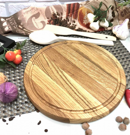 Доска для пиццы Ясень d-30 cм 3030пц ✅ базовая цена 156.64 грн. ✔ Опт ✔ Скидки ✔ Заходите! - Интернет-магазин ✅ Фортуна-опт ✅