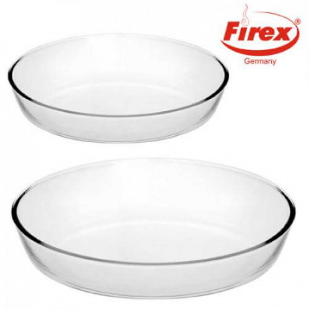 Набор противней термостекло 2шт (2,4/3,2 л ) 236718 ✅ базовая цена $9.84 ✔ Опт ✔ Скидки ✔ Заходите! - Интернет-магазин ✅ Фортуна-опт ✅