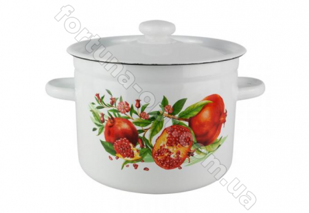 Кастрюля эмалированная 9,0 л 1621/2 Гранат ✅ базовая цена 288.36 грн. ✔ Опт ✔ Скидки ✔ Заходите! - Интернет-магазин ✅ Фортуна-опт ✅