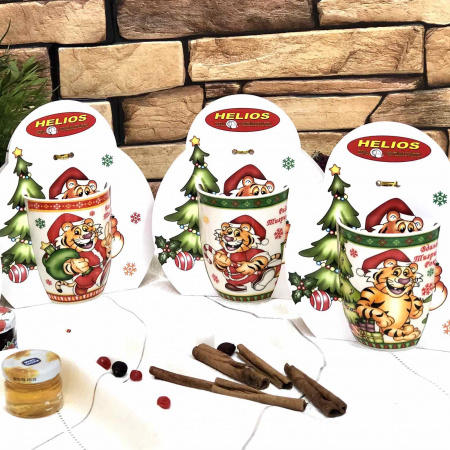 Чашка подарочная 340 мл Символ года- Тигр 2703 ✅ базовая цена 77.79 грн. ✔ Опт ✔ Скидки ✔ Заходите! - Интернет-магазин ✅ Фортуна-опт ✅