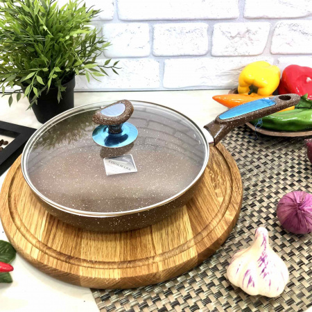 Сковорода A-Plus - 1727 - 24 см ✅ базовая цена $9.40 ✔ Опт ✔ Скидки ✔ Заходите! - Интернет-магазин ✅ Фортуна-опт ✅