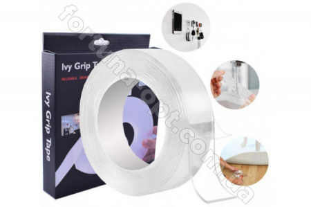 Сверхсильная клейкая лента 3 м TV 000141 ✅ картинка - Интернет-магазин ✅ Fortuna-opt.com.ua. ✅ Сверхсильная клейкая лента 3 м TV 000141 ✅ базовая цена $1.16 ✔ Опт ✔ Скидки ✔ Заходите! - Интернет-магазин ✅ Фортуна-опт ✅