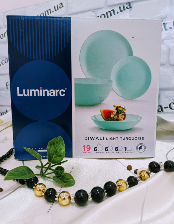 Сервиз столовый DIWALI Turquose 19пр. 2947 ✅ базовая цена 1 404.52 грн. ✔ Опт ✔ Скидки ✔ Заходите! - Интернет-магазин ✅ Фортуна-опт ✅