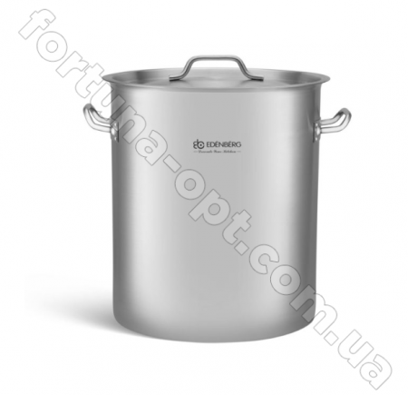Кастрюля 25 л профессиональная Edenberg EB - 3774 ✅ картинка - Интернет-магазин ✅ Fortuna-opt.com.ua. ✅ Кастрюля 25 л профессиональная Edenberg EB - 3774 ✅ базовая цена $54.89 ✔ Опт ✔ Скидки ✔ Заходите! - Интернет-магазин ✅ Фортуна-опт ✅