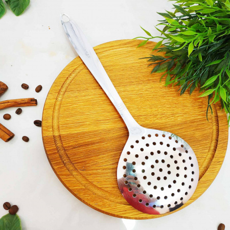 Шумовка нержавеющая кухонная A-Plus - 0234 ✅ базовая цена $1.11 ✔ Опт ✔ Скидки ✔ Заходите! - Интернет-магазин ✅ Фортуна-опт ✅