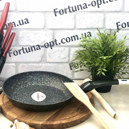 Сковорода с гранитным покрытием A-Plus - 1521 - 24 см ✅ базовая цена $8.36 ✔ Опт ✔ Скидки ✔ Заходите! - Интернет-магазин ✅ Фортуна-опт ✅