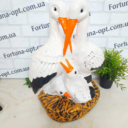  Аист семья керамическая 0912 ✅ базовая цена 479.52 грн. ✔ Опт ✔ Скидки ✔ Заходите! - Интернет-магазин ✅ Фортуна-опт ✅