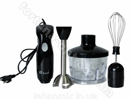 Блендер погружной c чашей 3 в 1 Domotec MS-5103, 500 Ватт, Черный (MS-5103) ✅ базовая цена $17.68 ✔ Опт ✔ Скидки ✔ Заходите! - Интернет-магазин ✅ Фортуна-опт ✅
