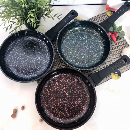 Сковорода с мраморным покрытие Edenberg EB - 3403 - 18см ✅ базовая цена $6.50 ✔ Опт ✔ Скидки ✔ Заходите! - Интернет-магазин ✅ Фортуна-опт ✅