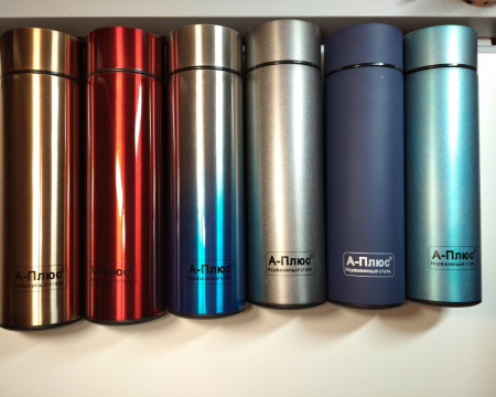 Термос с индикацией и датчиком температуры A-Plus - 500 мл - 1766 ➜ фото ➜ розн цена $4.44 - Интернет-магазин ✅ Fortuna-opt.com.ua. ✅