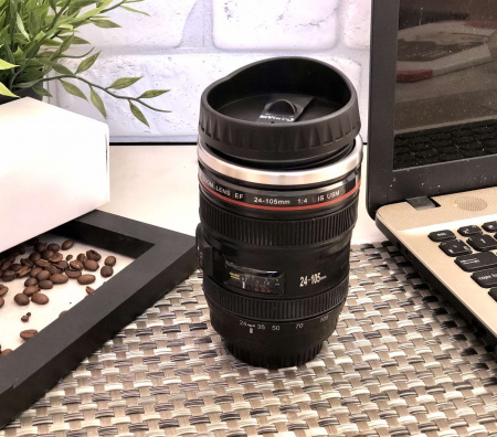 Термокружка объектив TV - 000826 ✅ базовая цена $4.26 ✔ Опт ✔ Скидки ✔ Заходите! - Интернет-магазин ✅ Фортуна-опт ✅