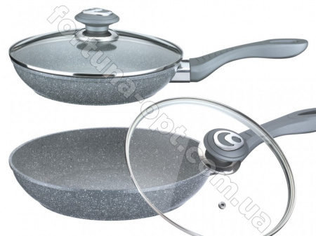 Сковорода с крышкой 22 см Benson BN - 514 ✅ базовая цена $9.82 ✔ Опт ✔ Скидки ✔ Заходите! - Интернет-магазин ✅ Фортуна-опт ✅