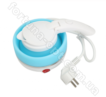 Складной силиконовый электрочайник Electric Kettle - 7107 ✅ базовая цена $10.74 ✔ Опт ✔ Скидки ✔ Заходите! - Интернет-магазин ✅ Фортуна-опт ✅