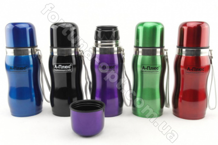 Термос нержавеющий A-Plus 1774 - 350 мл ➜ картинка -Интернет-магазин ✅ Fortuna-opt.com.ua. ✅ Термос нержавеющий A-Plus 1774 - 350 мл ➜ фото ➜ розн цена $4.74 - Интернет-магазин ✅ Fortuna-opt.com.ua. ✅